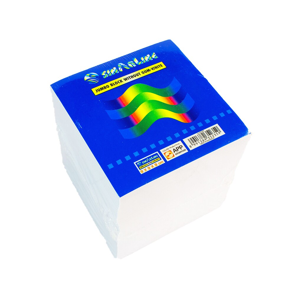 Buy STICKY NOTES JUMBO BLOCK WITHOUT GUM WHITE Online | Carrefour UAE