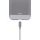 Moshi - Integra USB-A Charge/Sync Cable With Lightning Connector - Titanium Gray