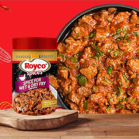 Royco Wet &amp; Dry Fry Spice 100G