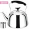 Dessini Stainless Steel Tea Kettle With Strainler 2L