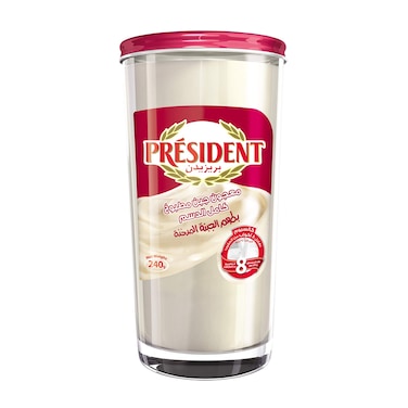 جبنه بريزيدن سبريد مطبوخه بالجبنة المدخنة - 240 جرام