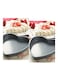Almufarrej Heart Shape Cake Pan Grey 24 x 5 x 24cm