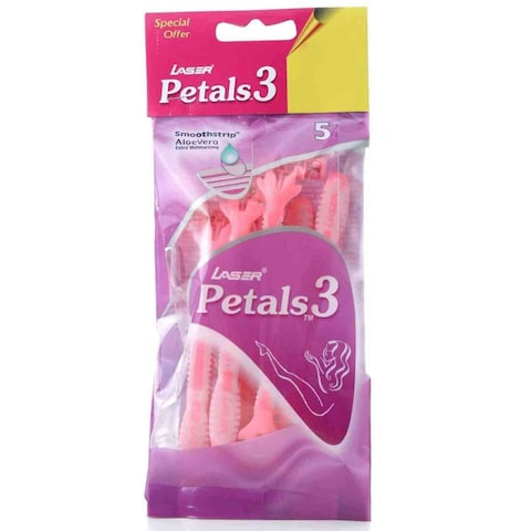 Laser Petal Razor 3 Blades 10 Pieces