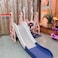 XIANGYU 3 in 1 Outdoor Play Structure Jumbo Slide with Swing And Basket Ball Game for Kids
