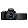 Canon EOS 250D SLR Camera with EF-S 18-55mm and EF 75-300mm Lens Black