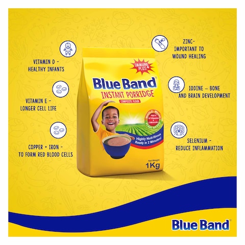 Blueband Instant Porridge Flour 500G