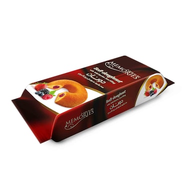 Memories Soft Doughnut With Wild Berries Jam Filling 40g x6