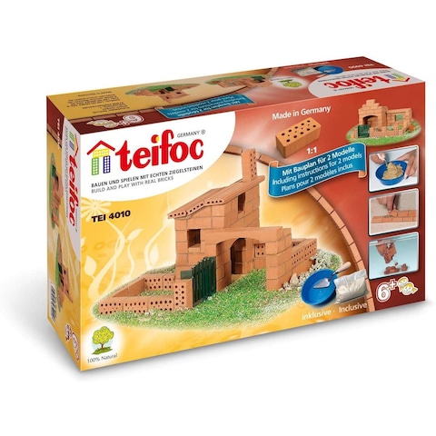 Teifoc TEI 4010 Small Cottage 85 pieces Brick Construction Kit