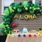 Soonlyn Jungle Balloons Latex Balloons 100 Pcs Green Forest Balloons Arch Garland Kit 10 Inches For Baby Shower Kids Birthday Party Photo Background
