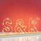 Golden Letter S Glowing with LED Lights 25cm