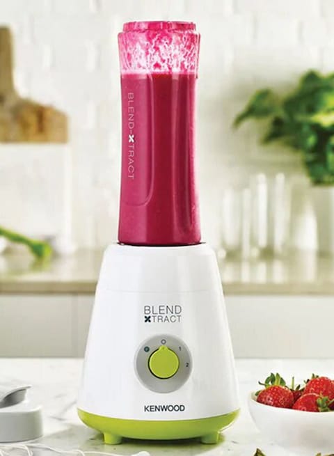 Kenwood - Electric Blend Xtract Smoothie Maker 0.6L 300W SMP060WG White