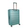 Senator Hard Case Trolley Luggage Set of 3 For Unisex ABS Lightweight 4 Double Wheeled Suitcase With Built In TSA Type Lock A5125 Light Green