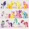 Generic 12Pcs Figures Set My Little Pony Mini Action Figure Cake Toppers