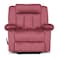 In House Velvet Rocking &amp; Rotating Recliner Chair - Dark Pink - AB05