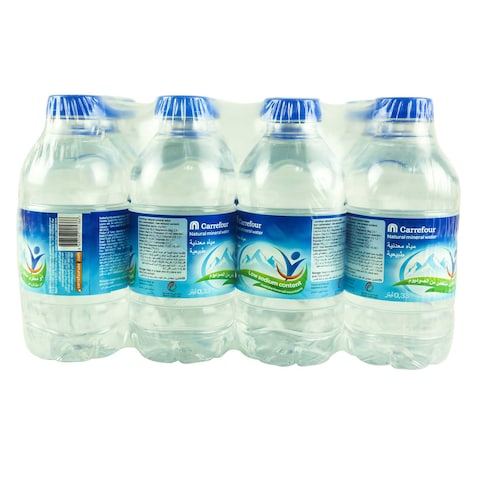 Carrefour Natural Mineral Water 330ml Pack of 12