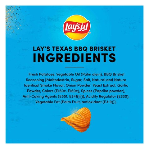 Lay&#39;s Maxx Texas BBQ Brisket Potato Chips 160g