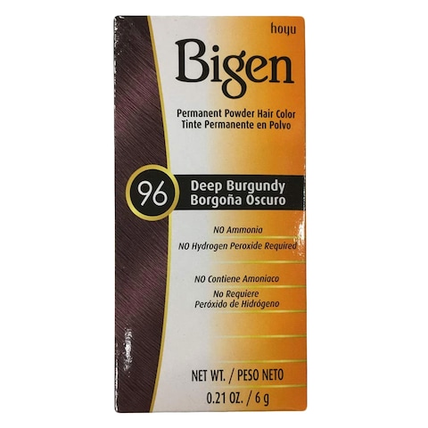 Bigen Hair Color No. 96 Dark Burgundy 6g
