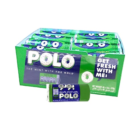 Polo Mint Roll Mint 12grx48&#39;s