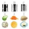 Generic - New Vegetable Cutter Round Mandoline Slicer, Grater Stainless Steel Multifunction Chopper Blades Kitchen Tool