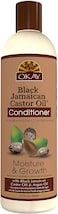 Okay Black Jamaican Castor Oil Conditioner, Moisture &amp; Growth 12 Oz