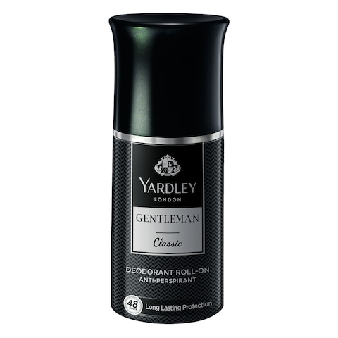 Buy Yardley London Gentleman Urbane Roll-On Deodorant Clear 50ml in UAE