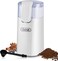 Gevi One-Touch Button Electric Coffee Grinder Coffee Bean Grinder for Coffee Espresso Latte Mochas, Noiseless Operation- White