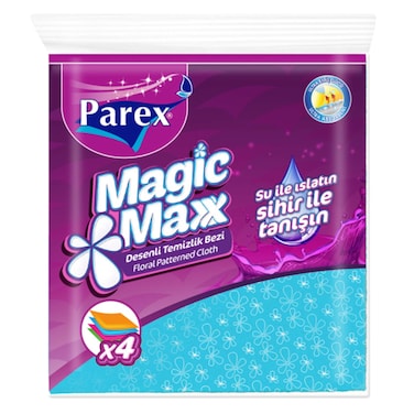 PAREX MAGIC MAXX CLEANING CLOTH(4 P