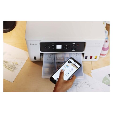 Canon MAXIFY GX3040 Ink Tank Printer with Wi-Fi  - White