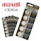 MAXELL 25-Piece CR-2016 3V Lithium Batteries