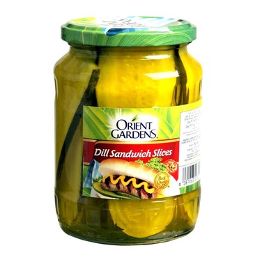 Orient Gardens Sliced Dill Sandwich Pickle 680g