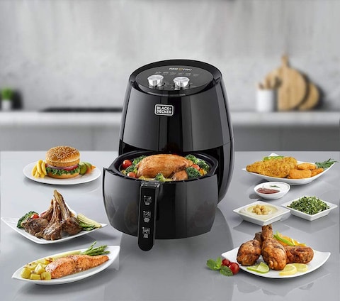 Black+Decker Air Fryer AF350-B5 Black 1500W