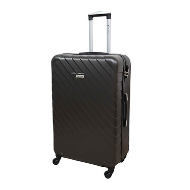 New Travel ABS 4 Wheel Trolley Bag 61cm Black