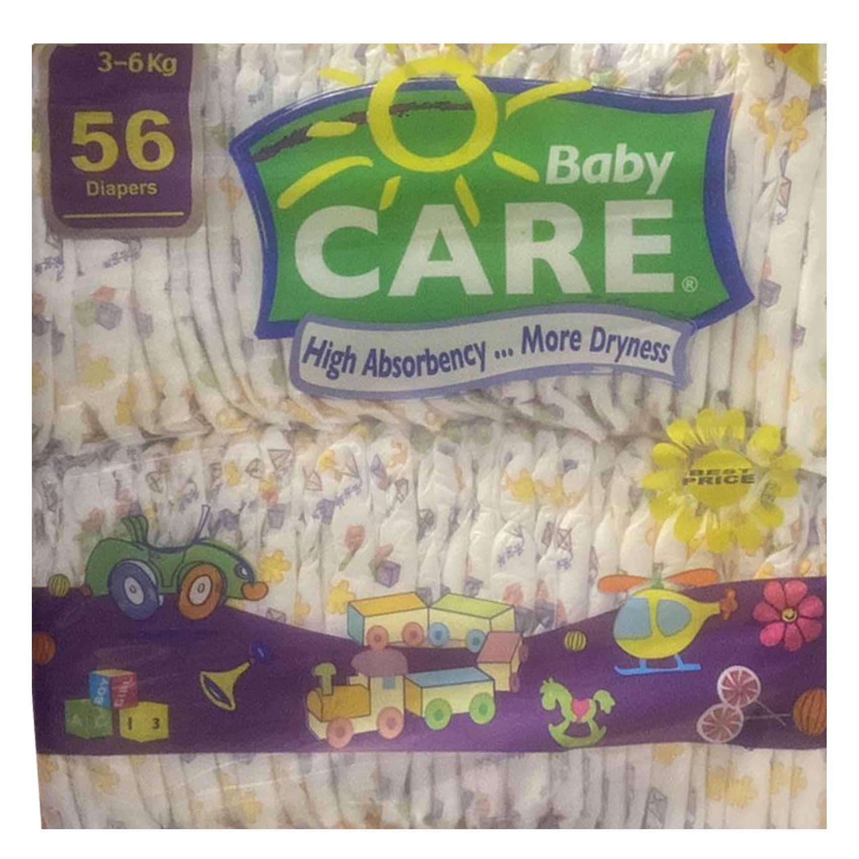 Sanita Baby Dreams Ultra Absorbent Diaper Small Size 3-6KG 56 Count