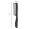 Jean Louis David France Carbon Hair Comb With Handle Black