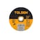 Tolsen,Depressed centre grinding wheel(metal),76302,115x6.0x22.2mm,5pc