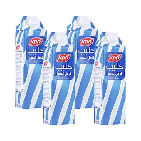 كى دى دى كامل الدسم 1 لتر*4