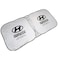HYUNDAI Premium Sun Shade For Car Windshield With UV Protection Car Sunshade &ndash; Easy Fold Design Sun Visor