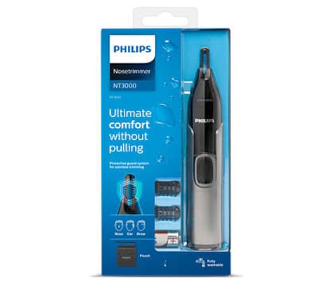 Nose trimmer series 3000Nose, ear &amp; eyebrow trimmer