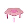 Plastic Classroom Kids Furniture Preschool Plum Blossom Table For Kindergarten