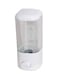 ALMUFARREJ Innovative Wall Mounted Soap Dispenser White/Clear 23 x 7cm