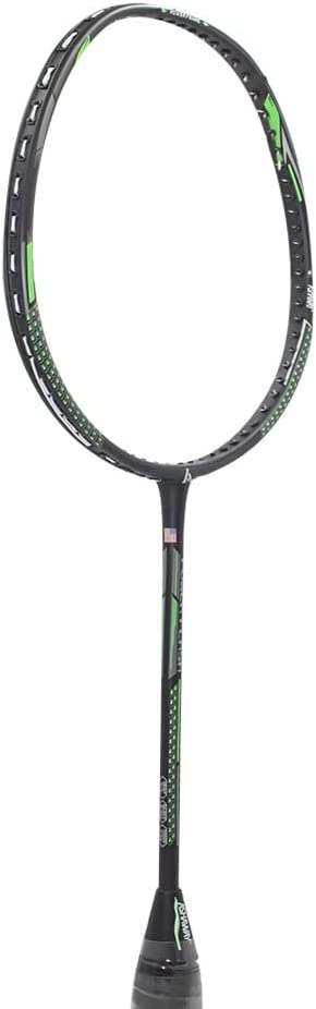 Buy Ashaway Power Flash Badminton Racket With Cover, Green Online ...