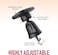 Moxedo Magnetic Car Phone Holder, Air Vent Mount with Adjustable Hook Clamp, 360&deg; Rotation Knob Compatible with All Smartphones &amp; Tablets&hellip;
