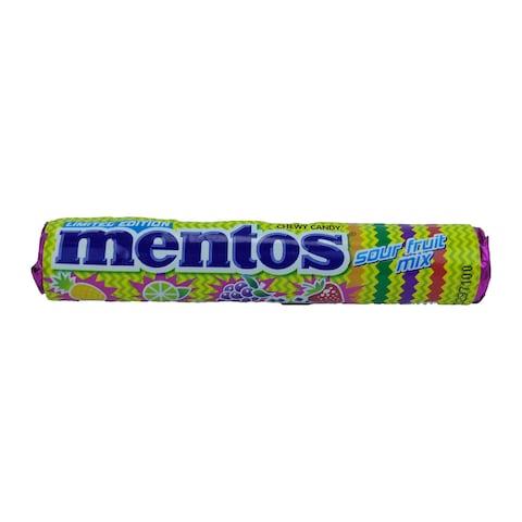 Mentos Sour Fruits Mix - 29 gm