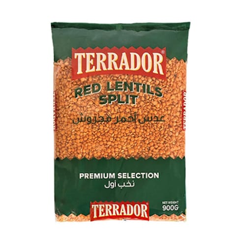 Terrador Red Split Lentils 900GR