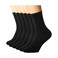إنريكي جوارب رجال 3 أزواج مقاس حر لون أسود