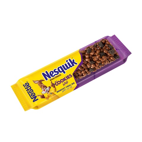 Nestle Nesquik Chocolate Breakfast Cereal Bar - 15.2 gram