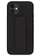 Zolo Finger Grip Holder and standing cover with Car Magnetic Multi-function Shockproof Protective Case Cover For iphone 11 Black