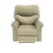 In House Velvet Classic Recliner Chair - Dark Ivory - NZ110