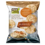 Buy Rice Up Popped Brown Rice Chips Hummus 60g in UAE