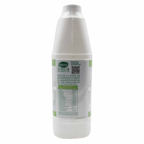 KLF Nirmal Cold Pressed Virgin Coconut Oil 1L